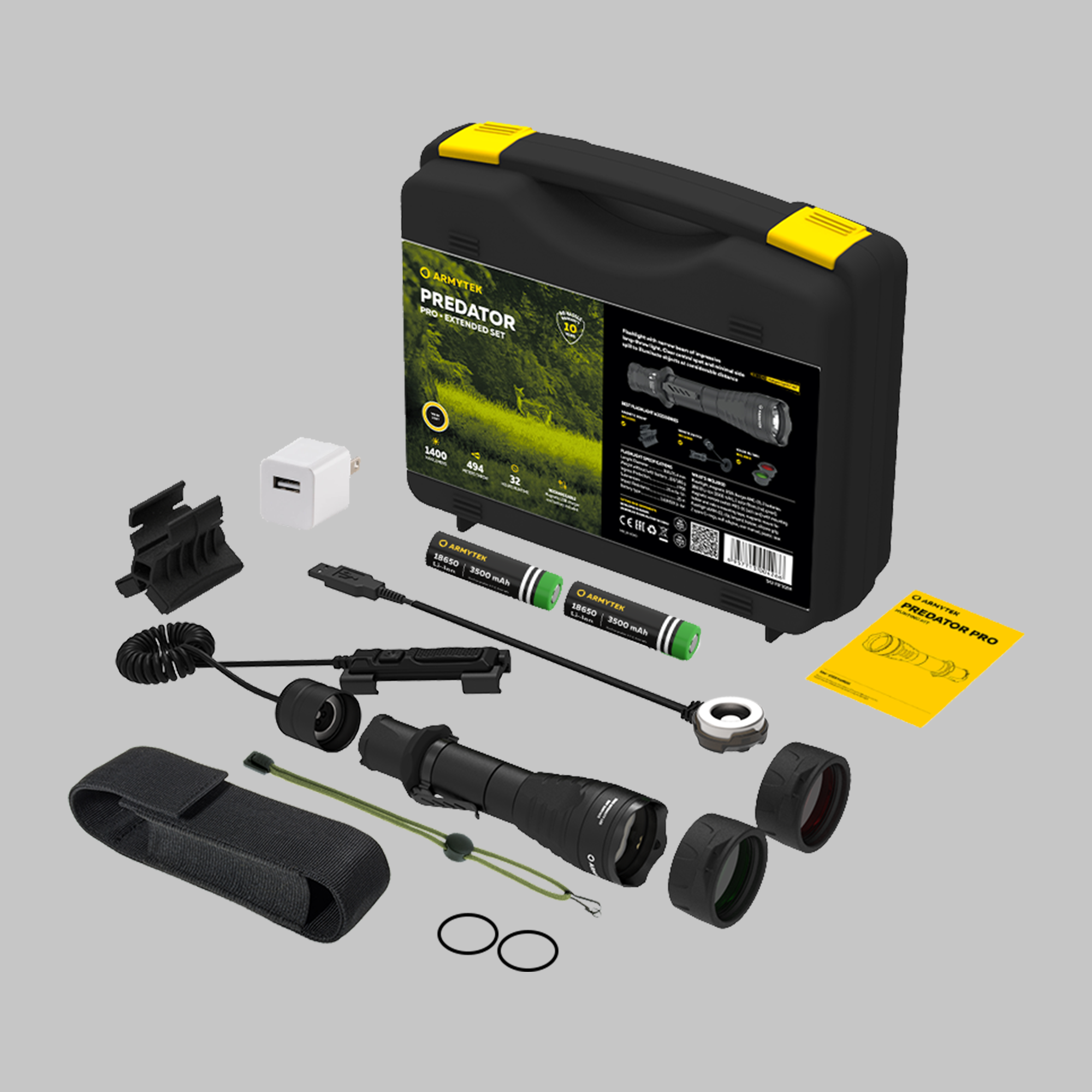 Armytek® Predator Pro Extended Set