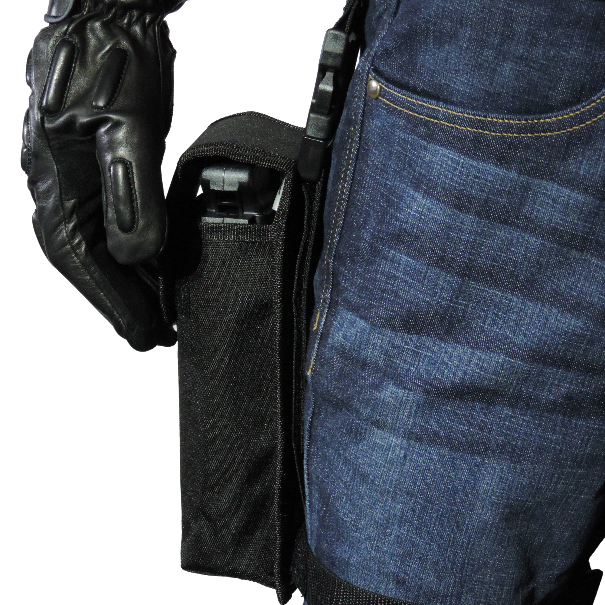 TacFirst® Oberschenkelholster GH005 für 400ml Dose