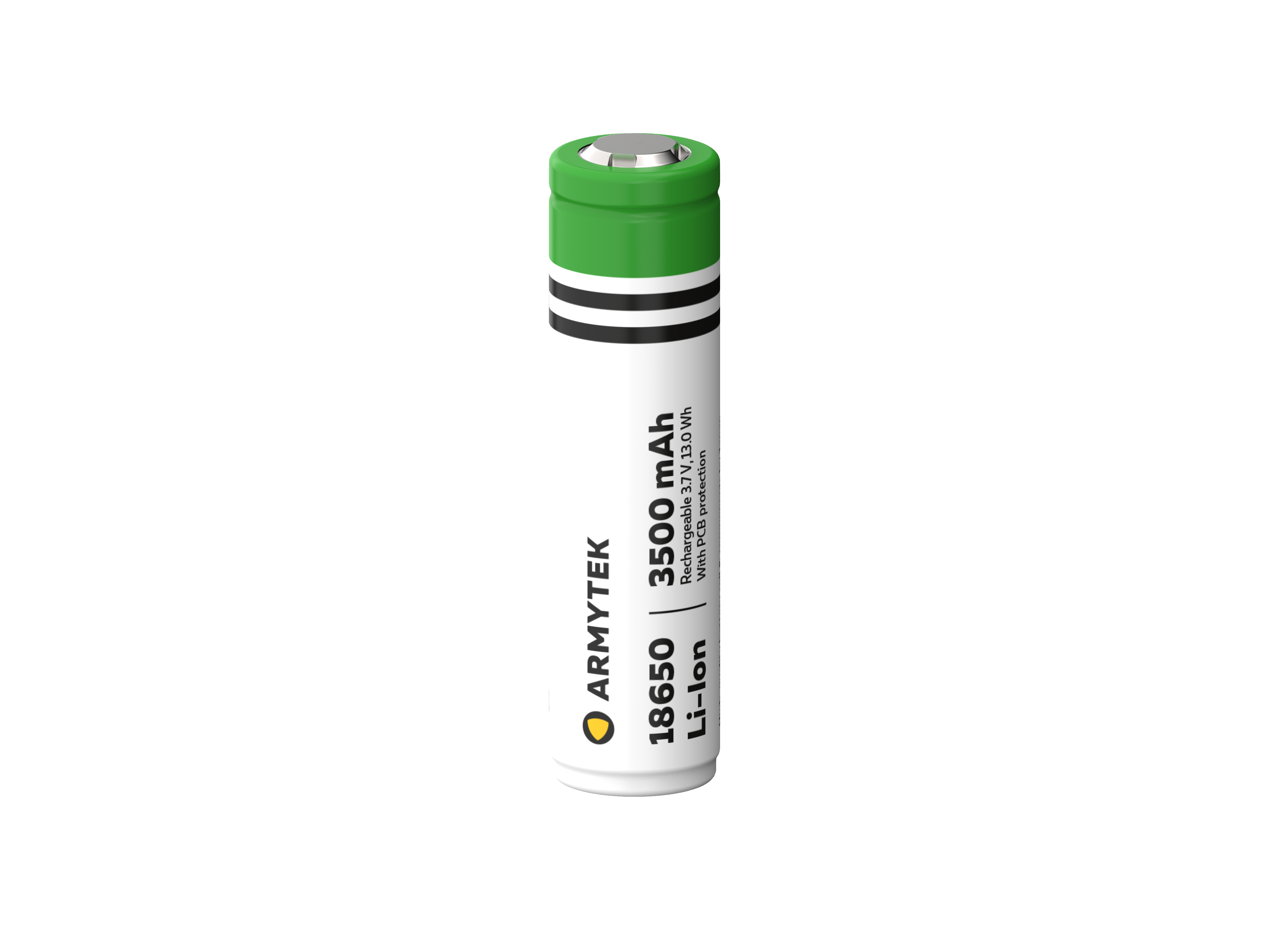 Armytek® 18650 Li-Ion 3500 mAh Akku Protected