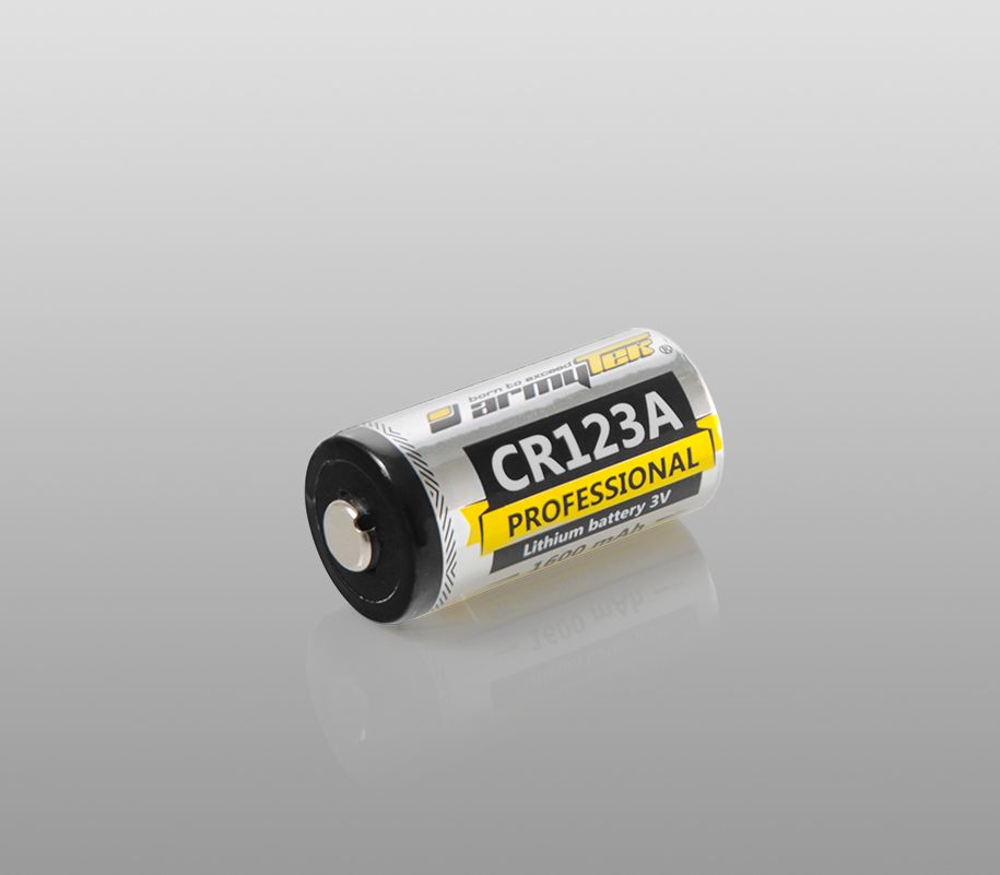 Armytek® CR123A Lithium 1600 mAh battery